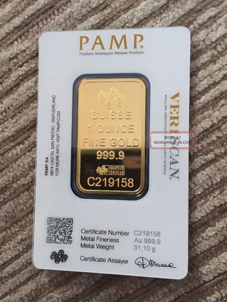 pamp certificate number